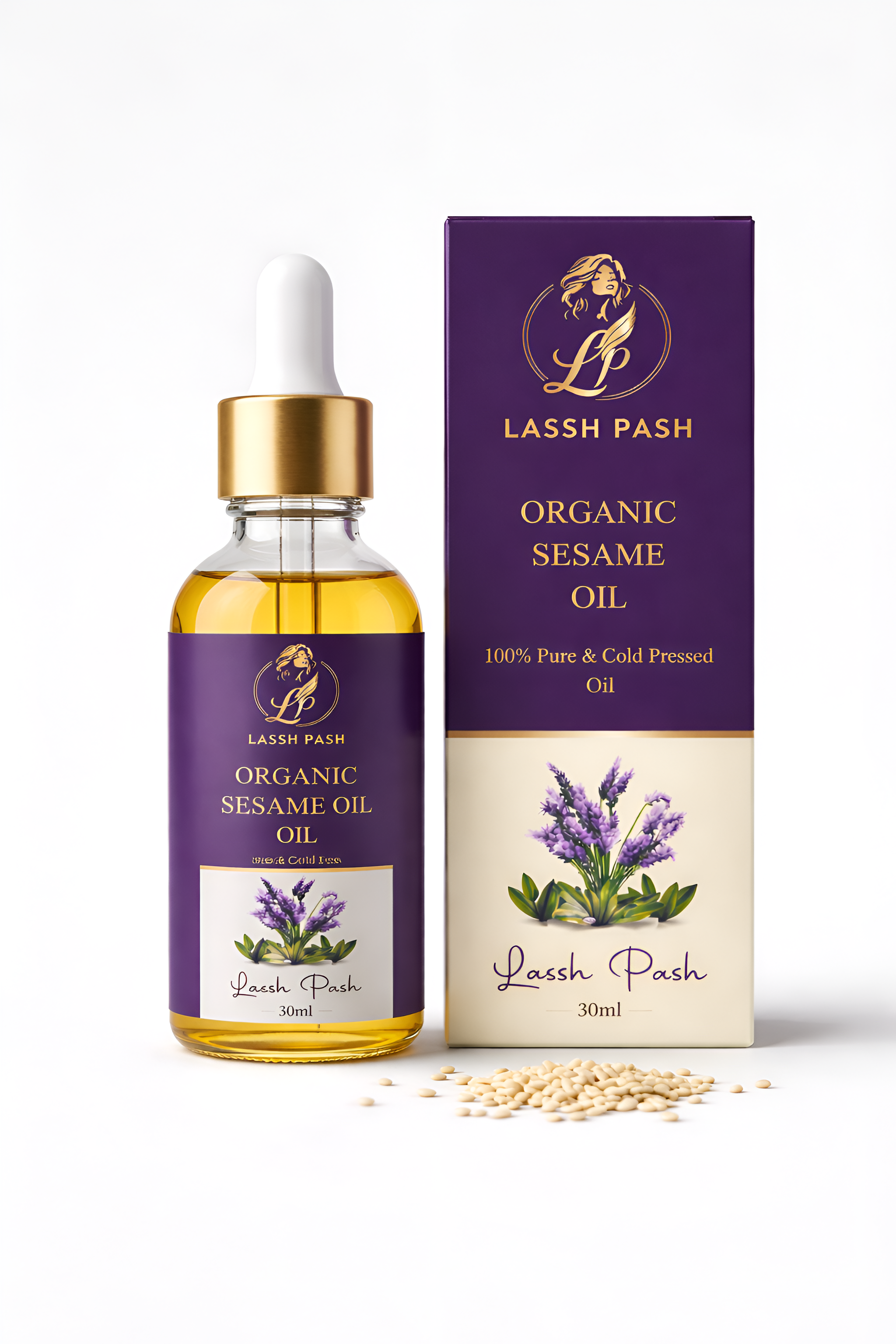 ⚪ Organic Sesame Oil (Sample)