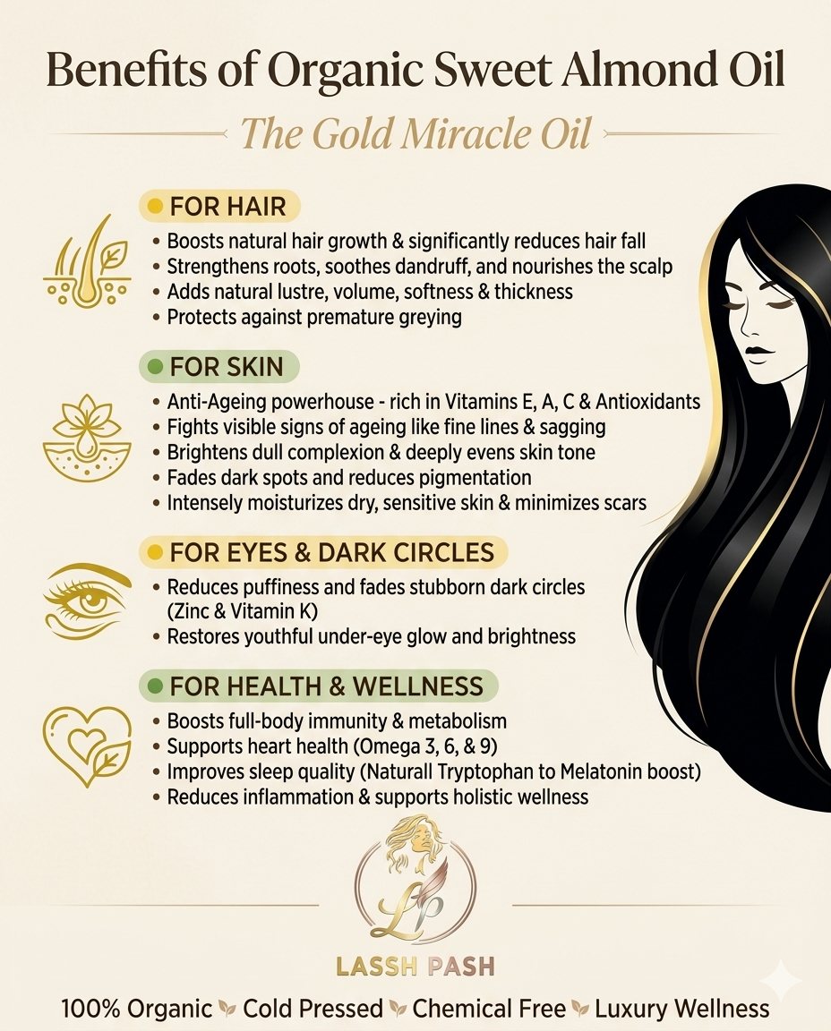 π° Organic Sweet Almond Oil
