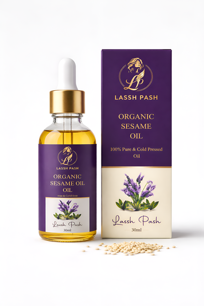 ⚪ Organic Sesame Oil (Sample)