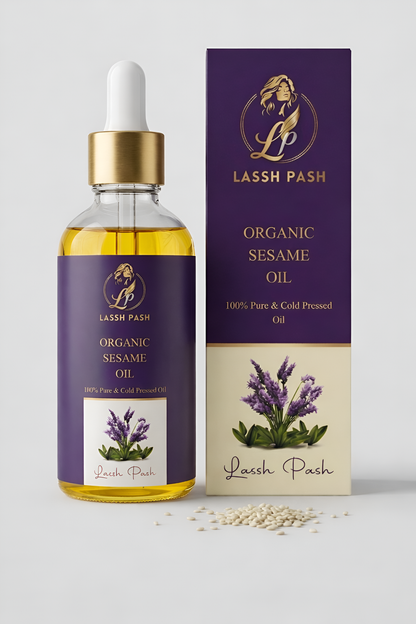 ⚪ Organic Sesame oil