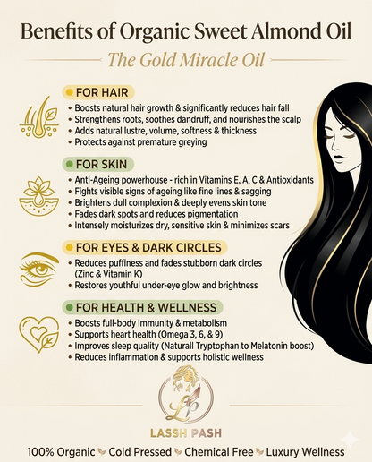 🌰 Organic Sweet Almond Oil