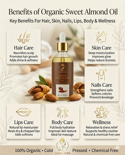 🌰 Organic Almond Oil (Sample)