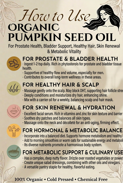 🎃Organic Pumpkin Oil