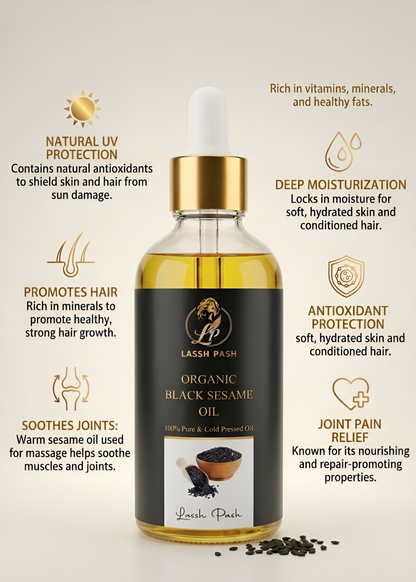 ⚫Organic Black Sesame Oil